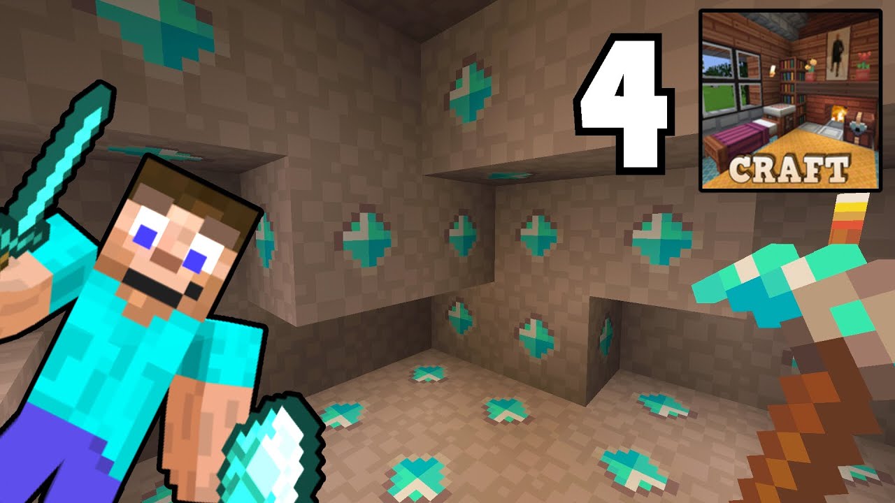 Super Crafting and building 2020 - I FOUND DIAMONDS in survival gameplay