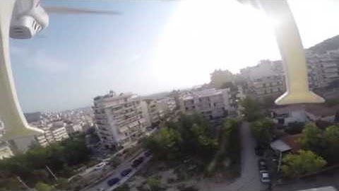 Syma x8 GoPro hero 4  crash