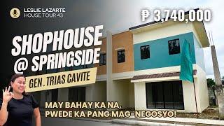 House Tour 43 | Investor's Dream: Shophouse for Sale in Springside General Trias Cavite