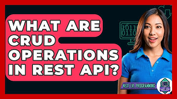 What Are CRUD Operations In REST API? - Next LVL Programming
