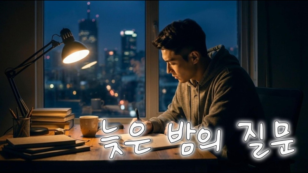 늦은 밤의 질문