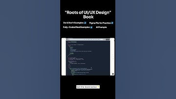 Learn the ABC of creating beautiful & intuitive interfaces with “Roots of UI/UX Design” #shorts