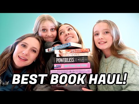 CHRISTMAS BOOKS HAUL!!! *4 SISTERS