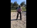 How to hit a proper bunker shot. Great tip!