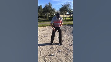 How to hit a proper bunker shot. Great tip!