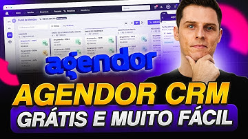 💎 AGENDOR CRM! O CRM Grátis Mais Fácil de Todos! Com Integração com WhatsApp