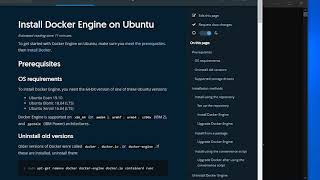 Docker installation on Ubuntu Server 20.04 | docker-compose