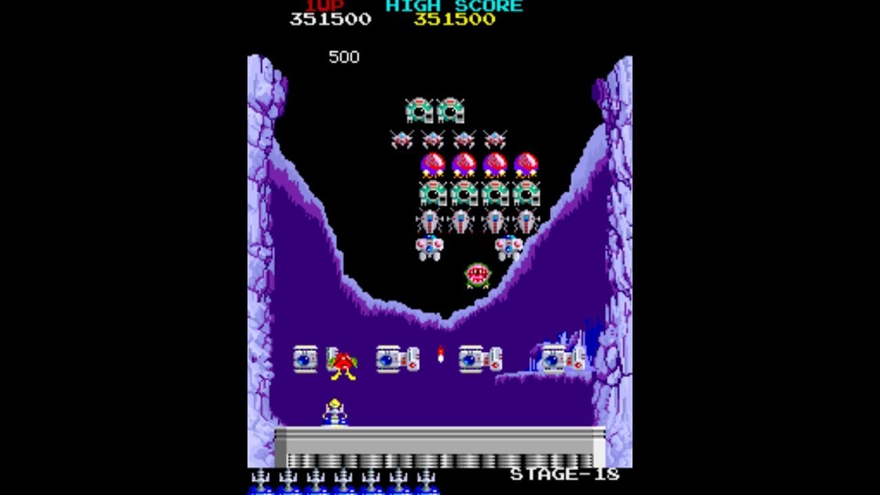 Return of the Invaders [Arcade Longplay] (1985) Taito Corporation