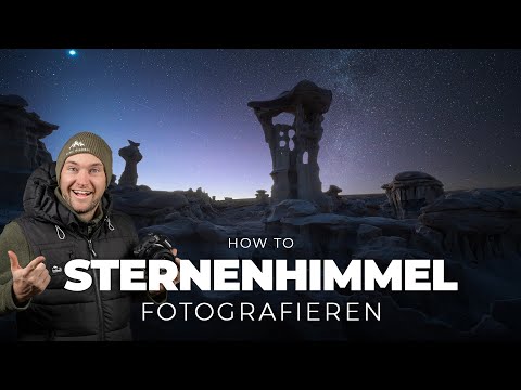 How to photograph the starry sky! Tutorial