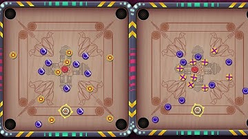Online carrom board game | Carrom pool | कैरम बोर्ड गेम डाउनलोड | Carrom pool android gameplay #42