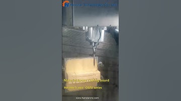 5 axis CNC machining Epoxy Tooling board #cncmanufacturer #aircraft #mold