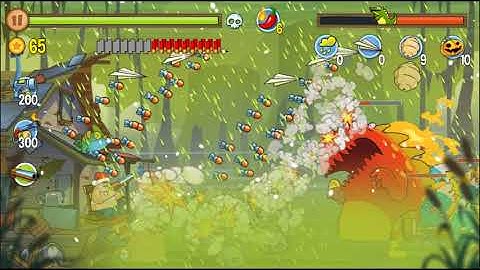 Dino Boss swamp Attack