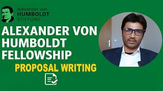 How to Write a Strong Humboldt Proposal