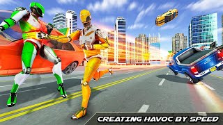 Speed Robot Game 2021– Miami Crime City Battle Brave Jackals Latest Gameplay 2 screenshot 2