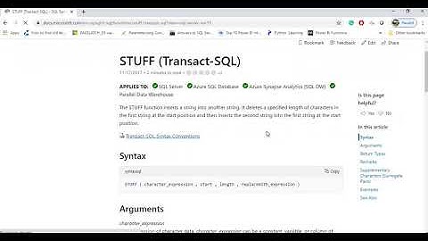 QUOTENAME function in sql server | STUFF Function in sql server | SPACE function SQL Server (2020)