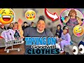 MODELING GOODWILL OUTFITS W/ THE GANG| HILARIOUS (MUST WATCH!) PART 2.