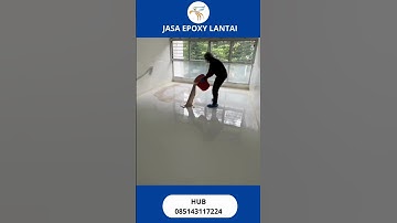 CAT LANTAI RUMAH DENGAN EPOXY METALIK I CV ELANG TIMUR NUSANTARA