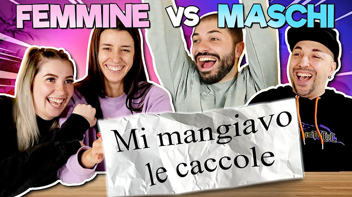 CHI HA FATTO COSA? 🤓 MASCHI vs FEMMINE (con @mattste)