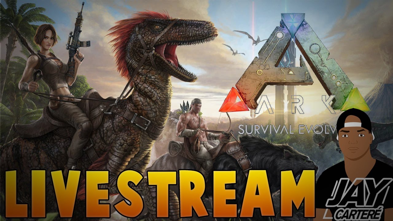 Ark Survival Evolved Ps4 Online Multiplayer Gameplay Livestream Building The Saviors Tribe Youtube