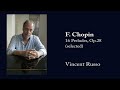 Frdric chopin 16 preludes op 28 selected vincent russo piano