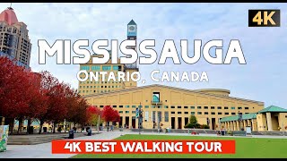 4K MISSISSAUGA | Awesome City in Greater TORONTO Area CANADA | Best Walking Tour