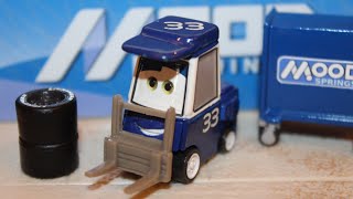 Mattel Disney Cars Mood Springs Pitty (Piston Cup Team) Lance Lugnut Cancelled Prototype