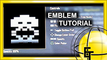 Black Ops 2 - Space Invaders Emblem 2 Tutorial