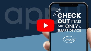 How to Checkout Library Items with ONLY a Smart Device