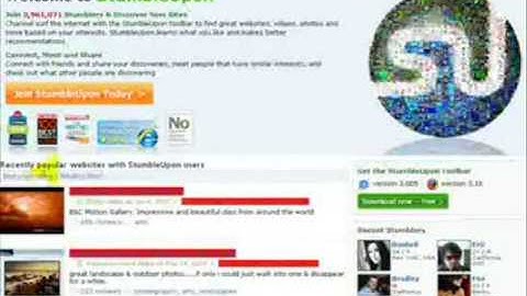 Stumble Upon Part1 - Social Network Traffic