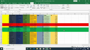 20  MS Excel   Split Sheet Window