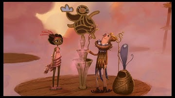 Broken Age (2014) - Act 1: Meriloft - Vella Walkthrough (No Commentary) [PART 2]