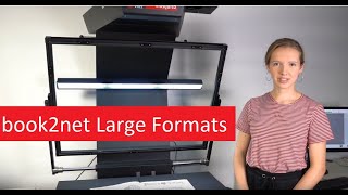 Large Format Scanning of Books, Newspapers, Paintings || digitization by book2net