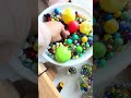 Marble Run Race — A marble race where the eyeballs roll wildly in every direction!