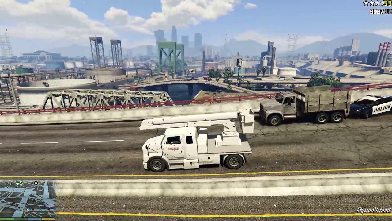 GTA V Ultra Settings Mega War and kill! Watch!