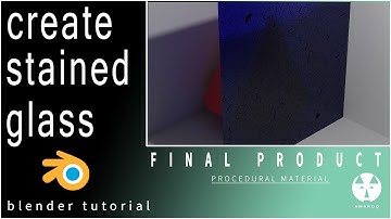 Stained Glass Material | Blender Tutorial