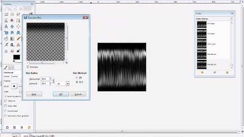 Hair Texture Tutorial with Gimp