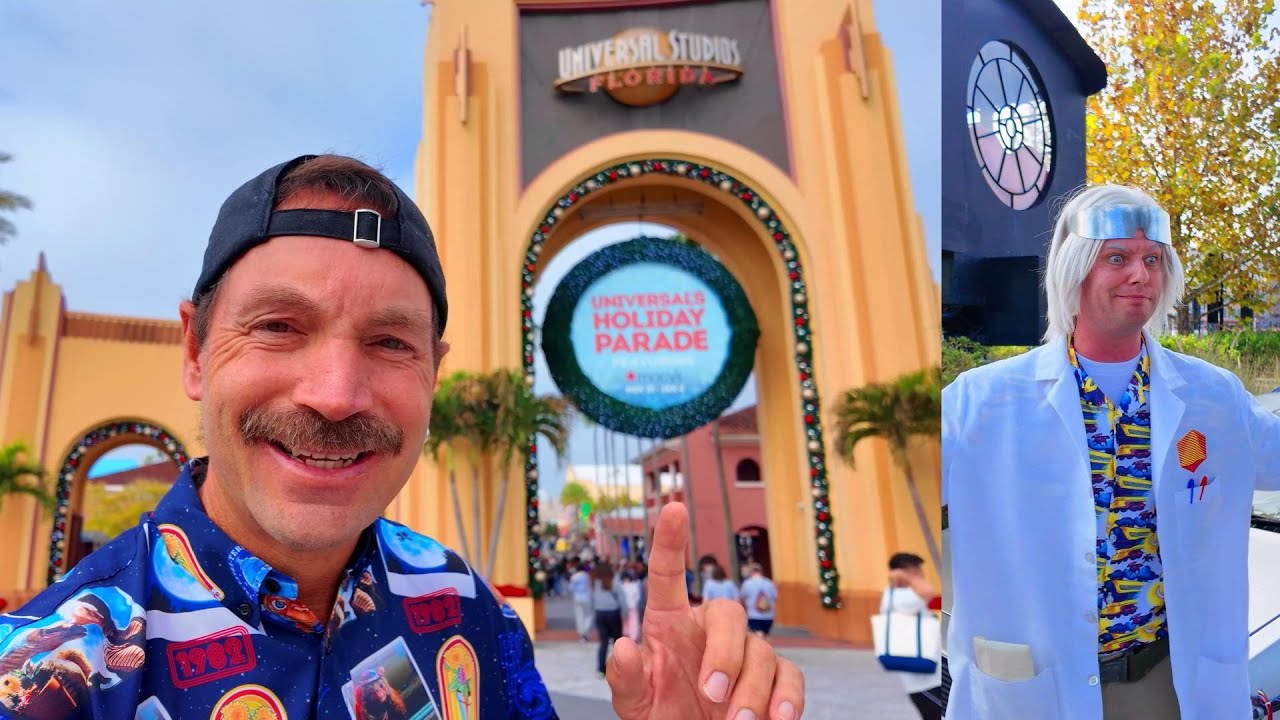 You Won't Believe These Holiday Decorations at Universal Studios!