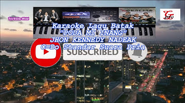 Podami Inang||Karaoke lagu Batak||Jhon Kennedy Nadeak C=Do