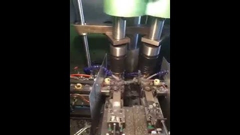 FEDA double heads automatic tapping machine drilling machine for nuts