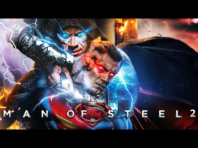 MAN OF STEEL 2 Teaser (2023) With Henry Cavill & Dwayne Johnson 