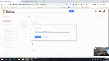 Create Distribution List in GMail