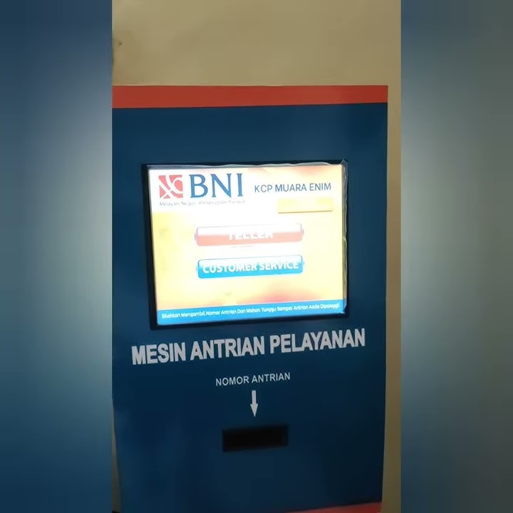 Mesin Antrian Bank BNI