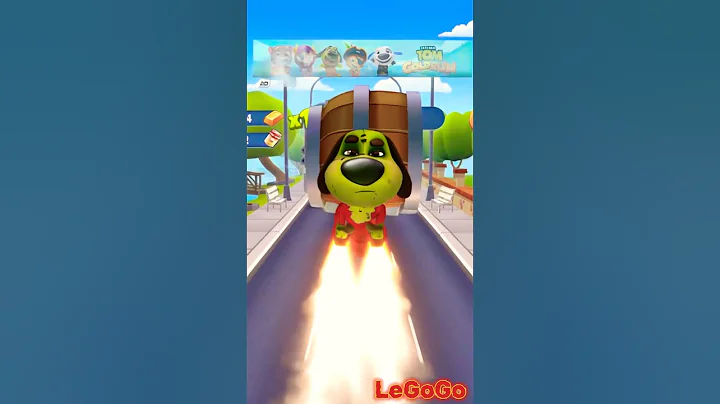 Talking Zombie Ben Funny Fails 😂 | Talking Tom Gold Run Shorts