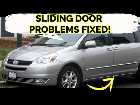 Проблемы с раздвижной дверью TOYOTA SIENNA решены! 04 05 06 07 08 09 10