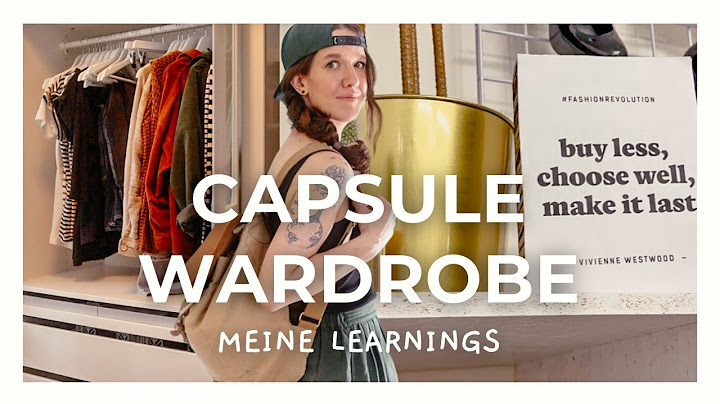 Geld, Zeit und Stress sparen mit einer minimalistischen Capsule Wardrobe ⎮80% Kleidung ausgemistet