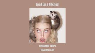 Crocodile Tears (speed) - Sped Up & Pitched- Suzanna Son (The Idol)