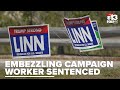 Man sentenced to 3 years for embezzling over $200k from late Senate candidate