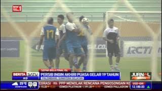 Final ISL, Duel Bergengsi Persib Vs Persipura