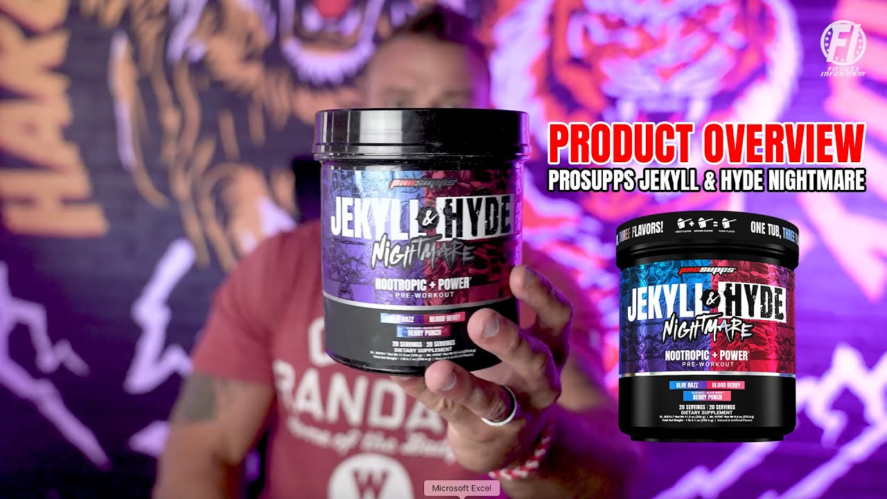 ProSupps Jekyll & Hyde Nightmare: Three-In-One Pre-Workout Option