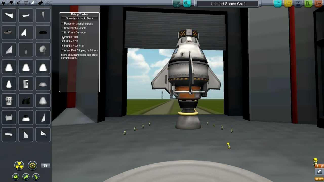 KSP: tuto fr: comment avoir du fuel en ilimité - YouTube